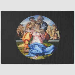 Papier Mousseline Doni Tondo, Doni Madona, Michel-Ange, 1507