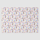 Papier Mousseline Donkey Tissue Paper in White (Recto)