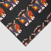 Papier Mousseline Donlad Trump Funny Orange Man Rad Trump Supporter (Détail)