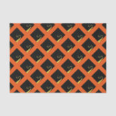 Papier Mousseline Dons de diplôme Orange (Recto)