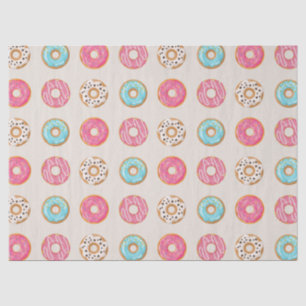 Papier Mousseline Donuts avec arrosage