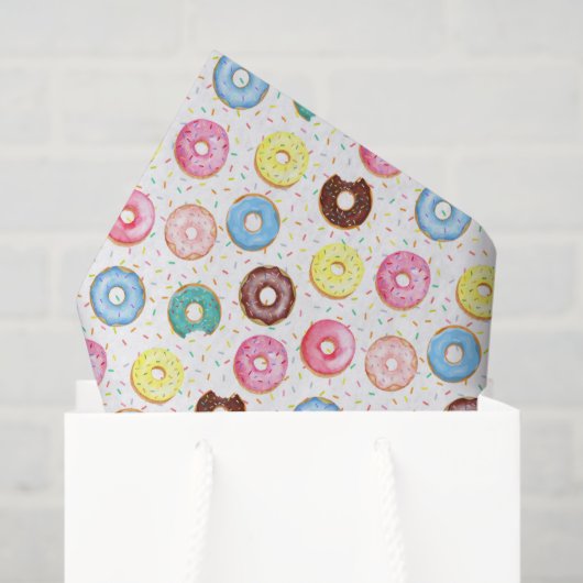 Papier Mousseline Donuts Tissue Paper (Sac cadeau)