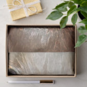 Papier Mousseline Doodle d'or avec grand nez noir roux Tissu (Cadeau)