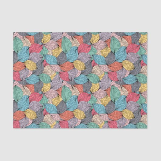 Papier Mousseline Doodle Yarn Weave (Recto)