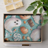 Papier Mousseline Doodles d'Halloween (Cadeau)