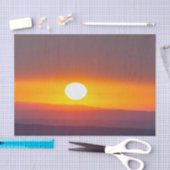 Papier Mousseline Dordogne Sunrise (Artisanat)