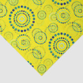 Papier Mousseline Dots Circle Power Flowers II + votre backgr. & idé (Détail)