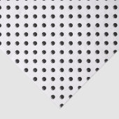 Papier Mousseline Dots-de-Ladybug-Noir-et-Blanc- (Détail)