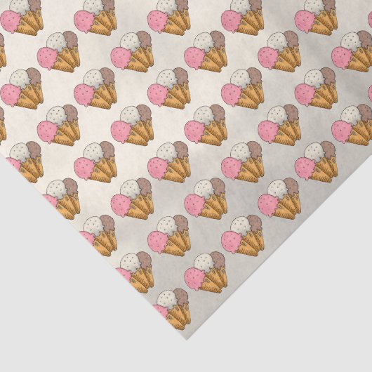 Papier Mousseline Double Scoop (Détail)