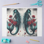 Papier Mousseline Double sirène (Artisanat)