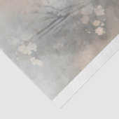 Papier Mousseline Doublure d'argent, Peacock blanc, Imaginaire paris (Détail)