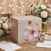 Papier Mousseline Douce Fleur de Sakura Macro Mauve