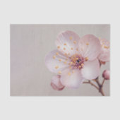 Papier Mousseline Douce Fleur de Sakura Macro Mauve (Recto)
