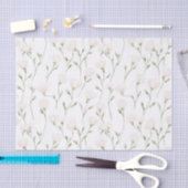 Papier Mousseline Douce Mariée Fleurie Rose (Artisanat)