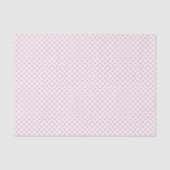 Papier Mousseline Douce Micro Point (Rose Sur Blanc) (Recto)