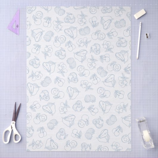 Papier Mousseline Douceur Fantaisiste de Marché Fait sur Mesure pour (Artisanat)