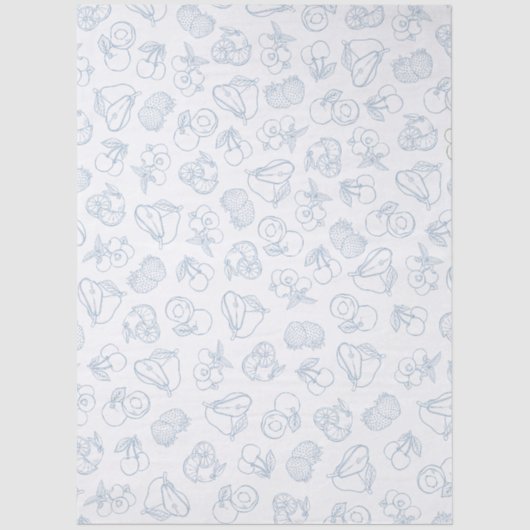 Papier Mousseline Douceur Fantaisiste de Marché Fait sur Mesure pour (Recto)