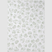 Papier Mousseline Douceur Fraîche De Dernière Heure Fête De Mariée V (Recto)