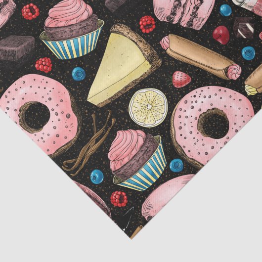 Papier Mousseline Douceurs (Détail)