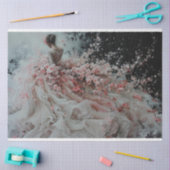 Papier Mousseline Douche de fleurs de mariage (Artisanat)