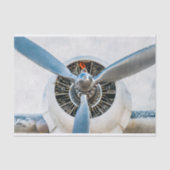 Papier Mousseline Douglas DC-3 Aircraft. Hélice (Recto)