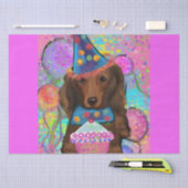 PAPIER MOUSSELINE DOXIE ROUX AUX CHEVEUX LONGS       (Artisanat)