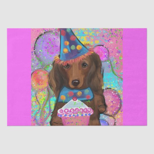 PAPIER MOUSSELINE DOXIE ROUX AUX CHEVEUX LONGS       (Recto)
