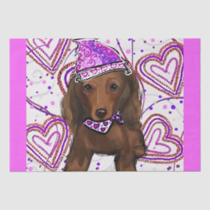 PAPIER MOUSSELINE DOXIE ROUX AUX CHEVEUX LONGS          
