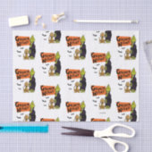 Papier Mousseline Dr Seuss | Hallowen Grinch Night Graphic (Artisanat)