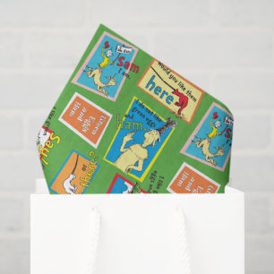 Papier Mousseline Dr. Seuss Les œufs verts au jambon Citations d'his