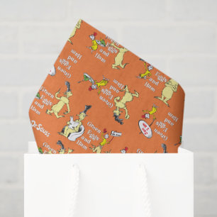 Papier Mousseline Dr. Seuss Les Œufs verts au jambon Motif de person