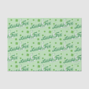 Papier Mousseline Dr Seuss   Lucky Fox Dans Ses Chaussettes Irlandai