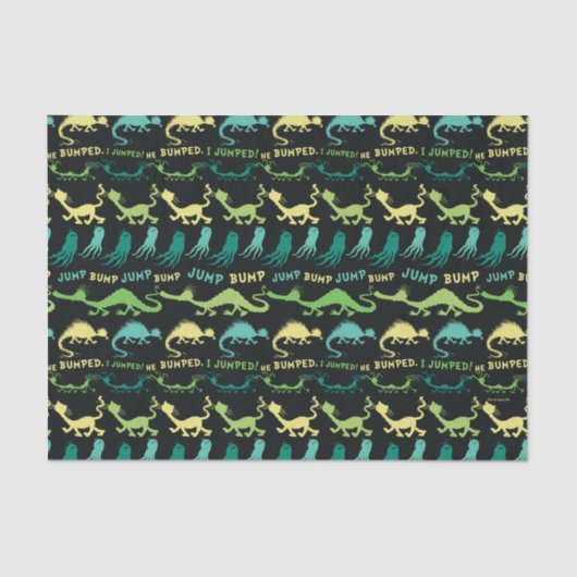 Papier Mousseline Dr Seuss | Motif Hallowen "Bump Jump" (Recto)