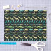 Papier Mousseline Dr Seuss | Motif Hallowen "Bump Jump" (Artisanat)