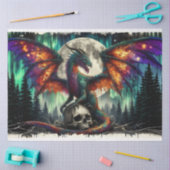 Papier Mousseline Dragon à flamme (Artisanat)