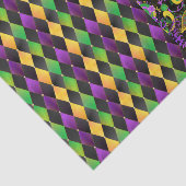 Papier Mousseline Dragon aux couleurs mardi Gras, Diamant (Détail)