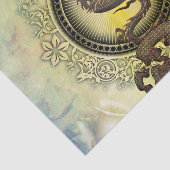 Papier Mousseline Dragon chinois (Détail)