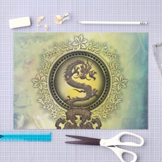 Papier Mousseline Dragon chinois (Artisanat)
