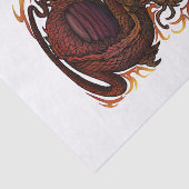 Papier Mousseline Dragon (conception de signature) (Détail)