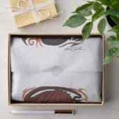 Papier Mousseline Dragon (conception de signature) (Cadeau)