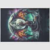 Papier Mousseline Dragon crâne (Recto)