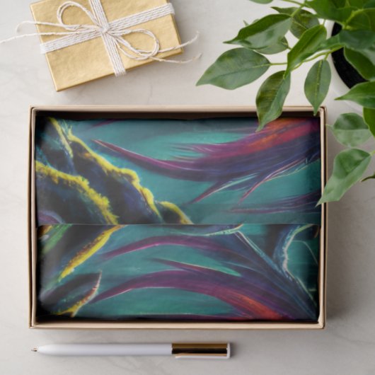 Papier Mousseline Dragon crâne (Cadeau)