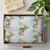 Papier Mousseline Dragon d'anniversaire (Cadeau)