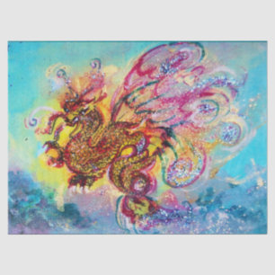 PAPIER MOUSSELINE DRAGON DE MER