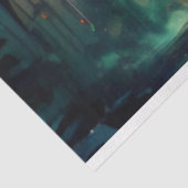 Papier Mousseline Dragon flamboyant (Détail)