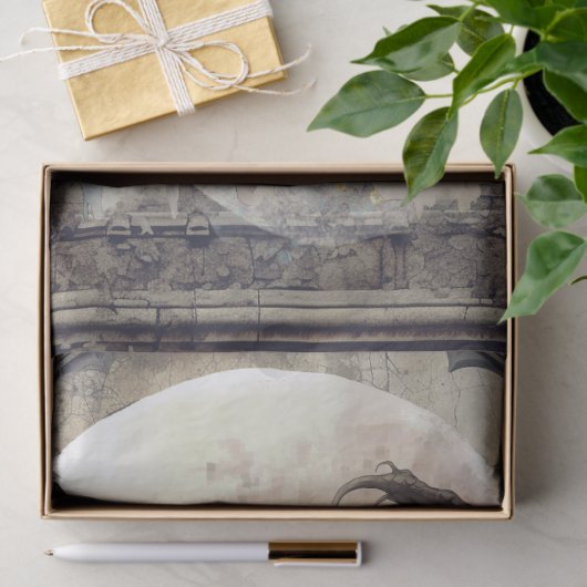 Papier Mousseline Dragon foncé (Cadeau)