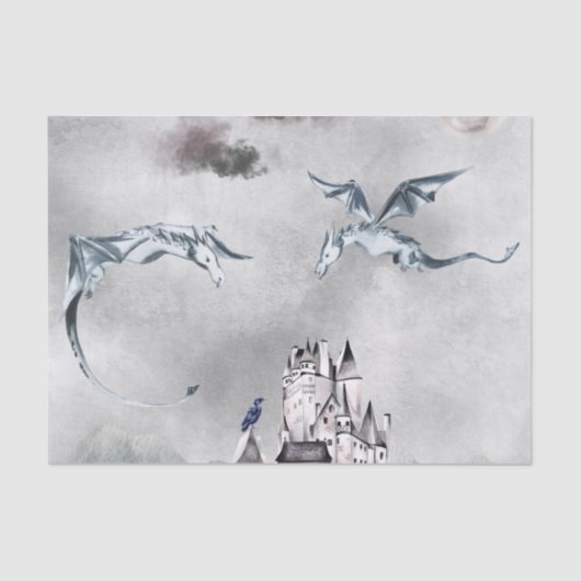 Papier Mousseline Dragon Lore (Recto)