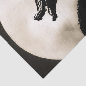 Papier Mousseline Dragon Lune (Détail)