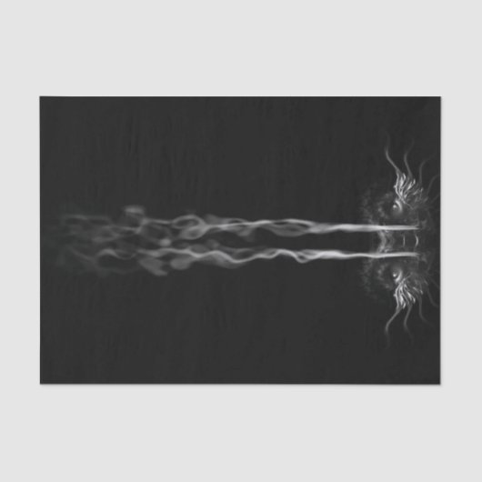 Papier Mousseline Dragon Smoke Black (Recto)