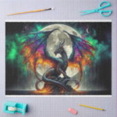 Papier Mousseline Dragon vapeur (Artisanat)